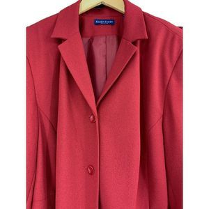 Womens Karen Scott Midi Skirt Suit Two-Piece set Red Size 20W/22W 1095